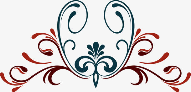 角花花纹底纹素材