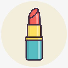 美女护理化妆品时尚口红化妆美人