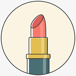 美女化妆品口红个人护理奶油拌V