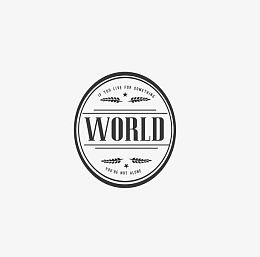 黑白标签图标