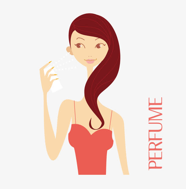 关键词 : 喷香水,化妆,美女,漫画女孩[声明] 觅元素所有素材为用户