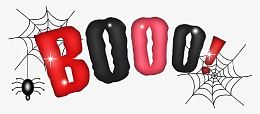 万圣节字母booo