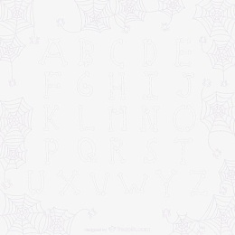 万圣节创意字体