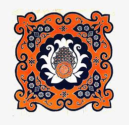 蜡染图案装饰免抠
