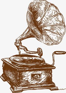 复古音乐装饰元素