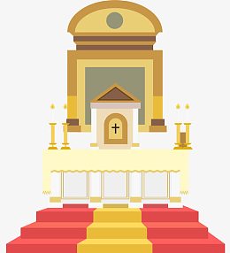 教堂祈祷台
