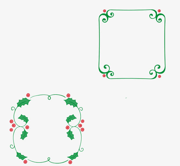 绿色条框矢量图素材免费下载_觅元素