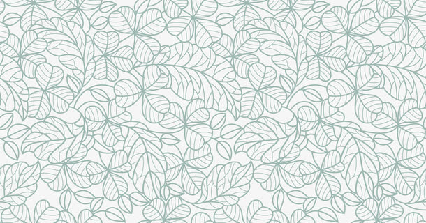 手绘树叶纹理免抠素材