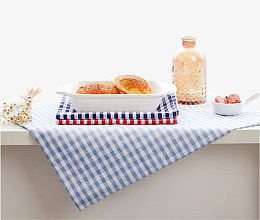 格子餐布