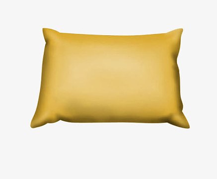 黄色枕头素材