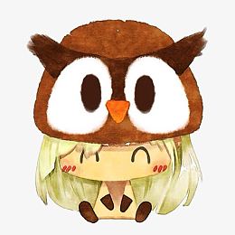 猫头鹰贴纸
