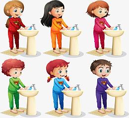 爱干净的孩子们