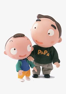 父亲节海报亲子