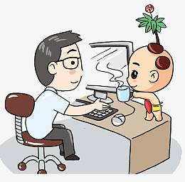 给爸爸送茶
