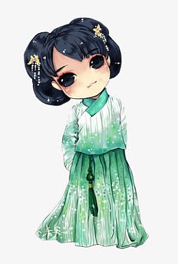 可爱的小姑娘