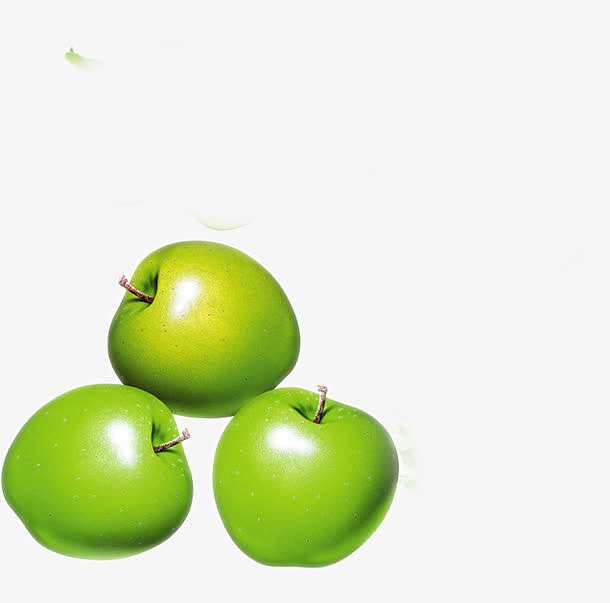 夏日青苹果水果设计