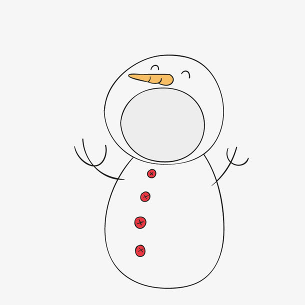 雪人大头贴