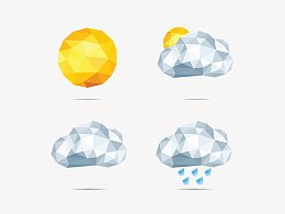天气预报几何元素