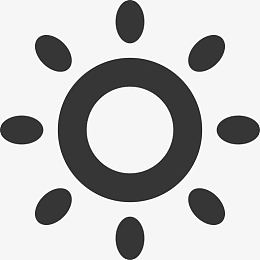 预测灰色夏天太阳天气天气预报