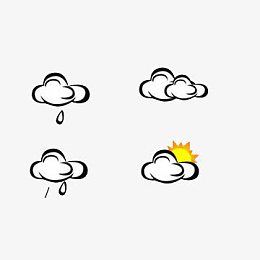 天气简易标识