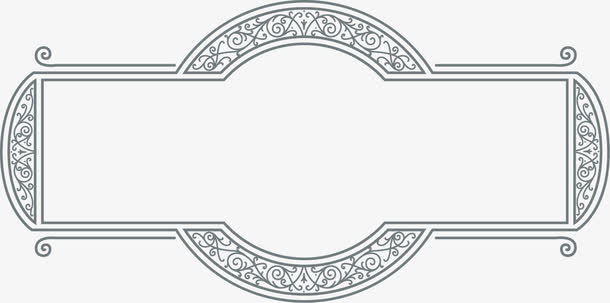 古典边框线框图素材