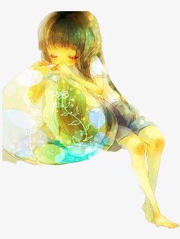 pngpsdpngpng许愿的女孩pngpng许愿灯素材psdpngpng许愿瓶少女蓝色
