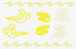 矢量吉祥云