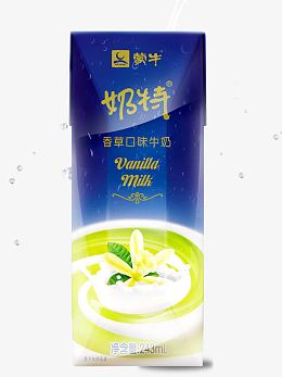 蒙牛奶特香草口味牛奶