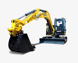 产品实物大型挖掘机