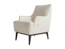 舒适田园纯色扶手沙发椅