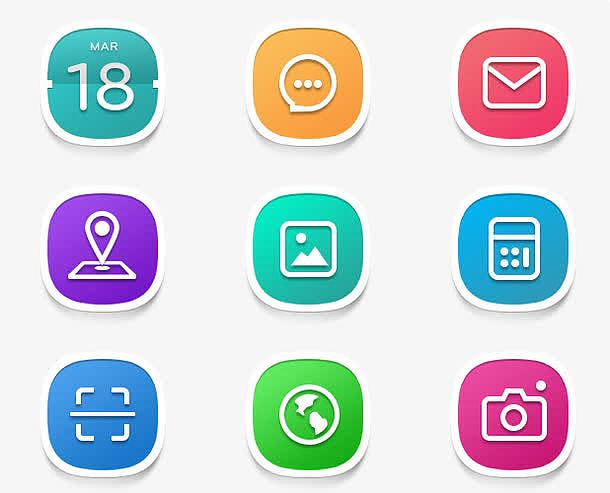 手机APP图标UI设计icon