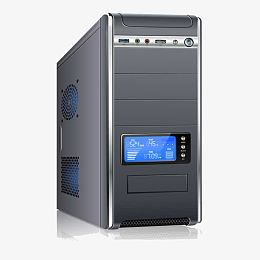 带液晶显示屏的电脑主机箱