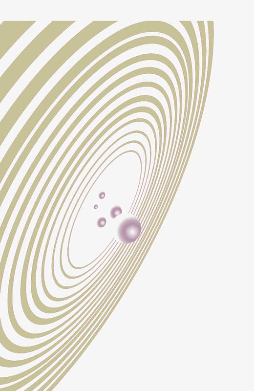 创意蓝色星球轨迹aipng手绘星球png同心圆星球轨迹卡通装饰png天体png