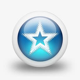 光滑的3 d蓝色orbs2 036图标