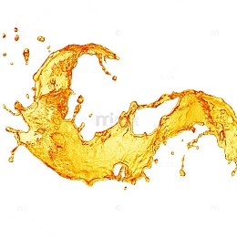 水果汁液体喷溅