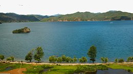 四川泸沽湖里格半岛十四