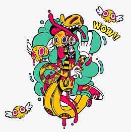 卡通涂鸦