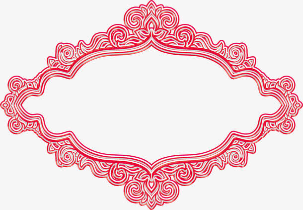 漂亮的不规则边框