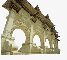 手绘中国风 建筑