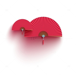 古典唯美中国风扇子