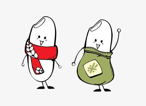 红色绿色大米题材素材