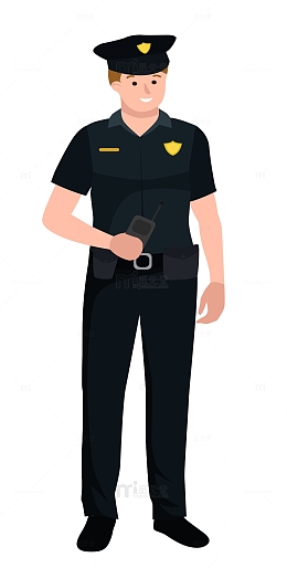 男性警务人员