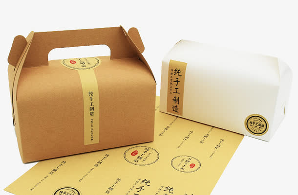 食品纸盒封口贴