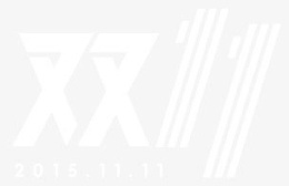 白色字体双11