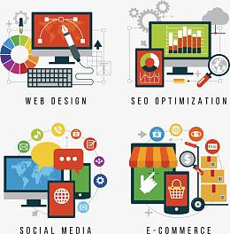 矢量ppt插图元素