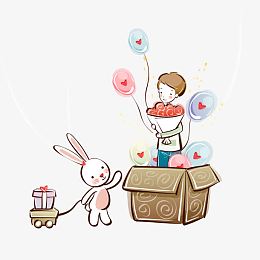 情人节卡通素材