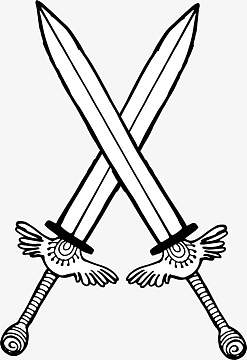 手绘宝剑素材-手绘宝剑图片元素-觅元素