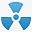 核辐射危险标志 icon