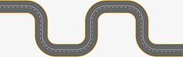 卡通道路图案