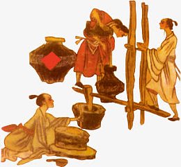 古代人物休闲作乐